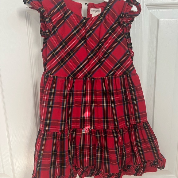 Cherokee Kids Dress in Red and Black Plaid - Picture 1 of 3